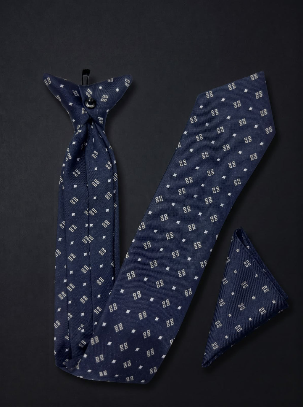 The Modern Geometric — Navy Set