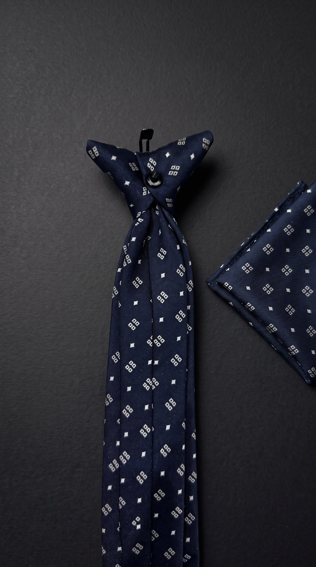 The Modern Geometric — Navy Set