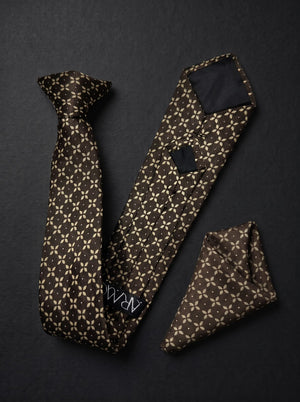 Heritage Floral — Brown Set