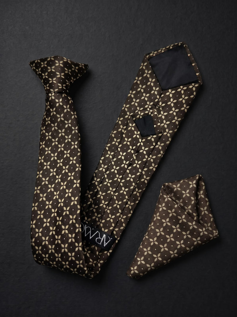 Heritage Floral — Brown Set