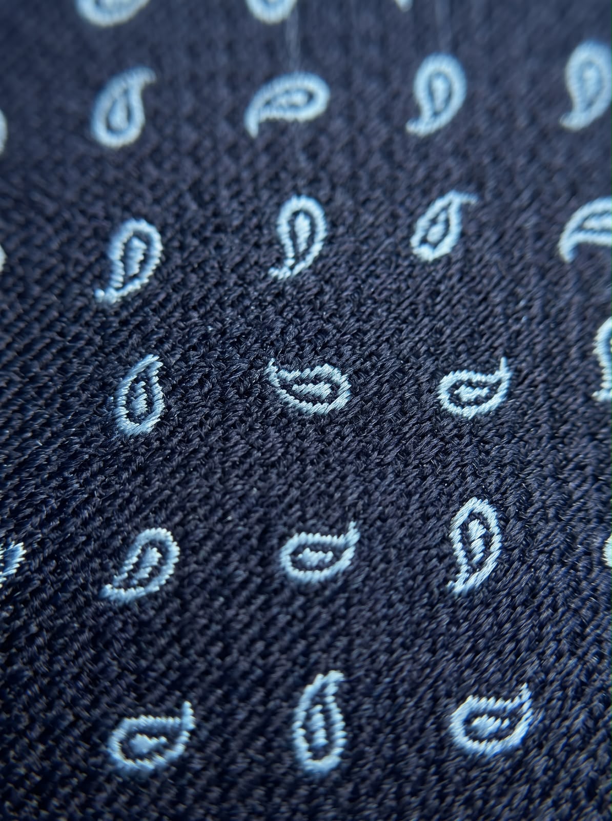 The Classic Paisley — Navy Set