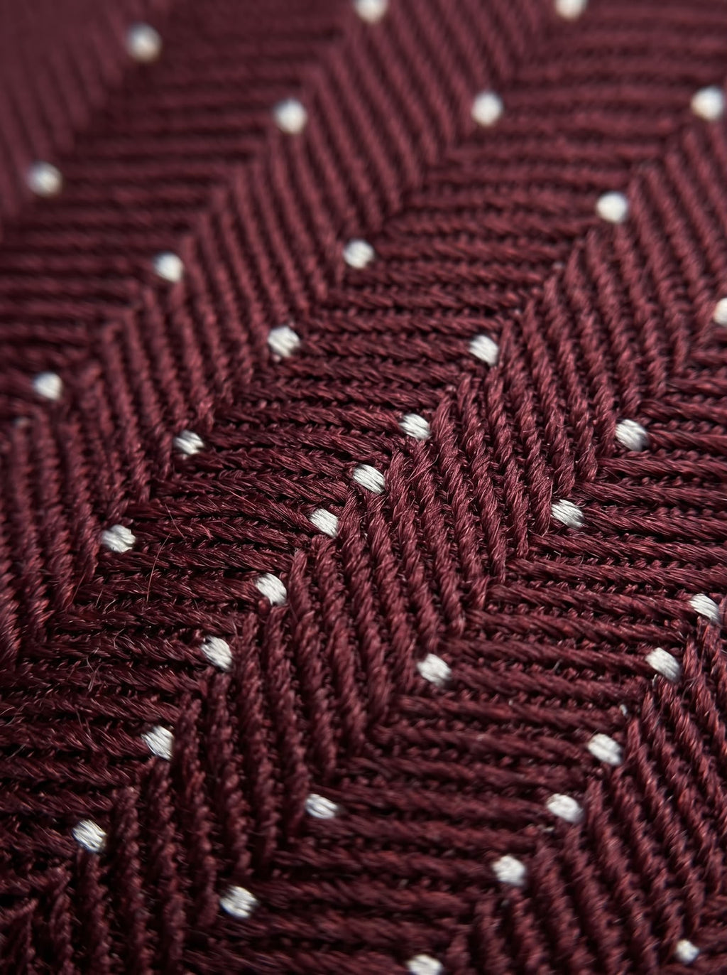 The Micro Dot — Burgundy
Clip-On Tie