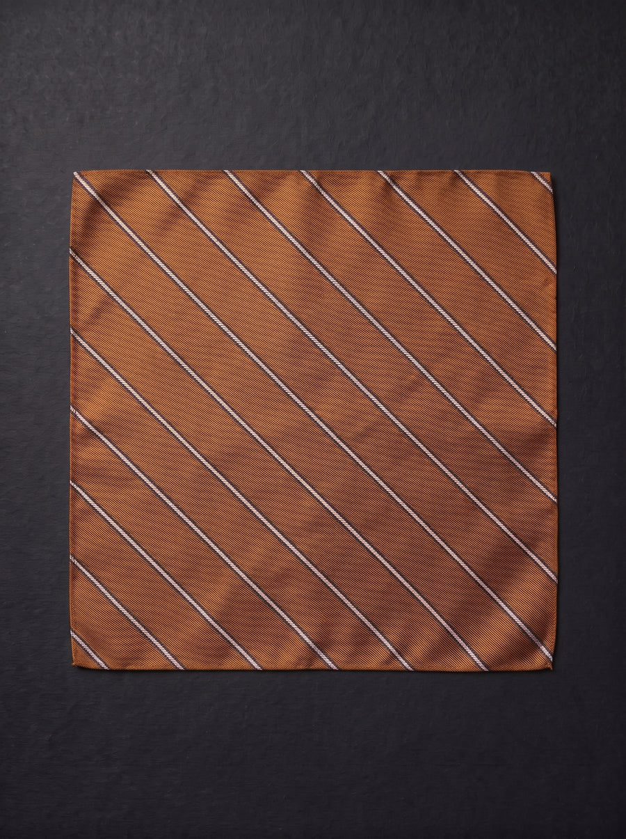 The Double Fine Stripe — Havana Pocket Square