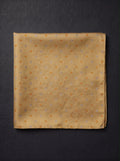 The Heritage Camel Floral — Gold Pocket Square