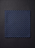 The Fine Geometric — Navy Pocket Sqaure