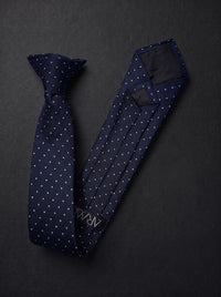 The Micro Dot — Navy
Clip-On Tie