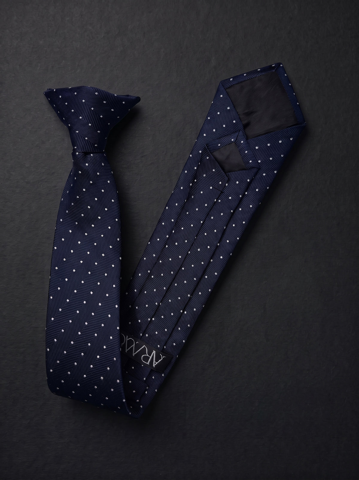 The Micro Dot — Navy
Clip-On Tie