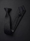The Micro Dot — Black
Clip-On Tie