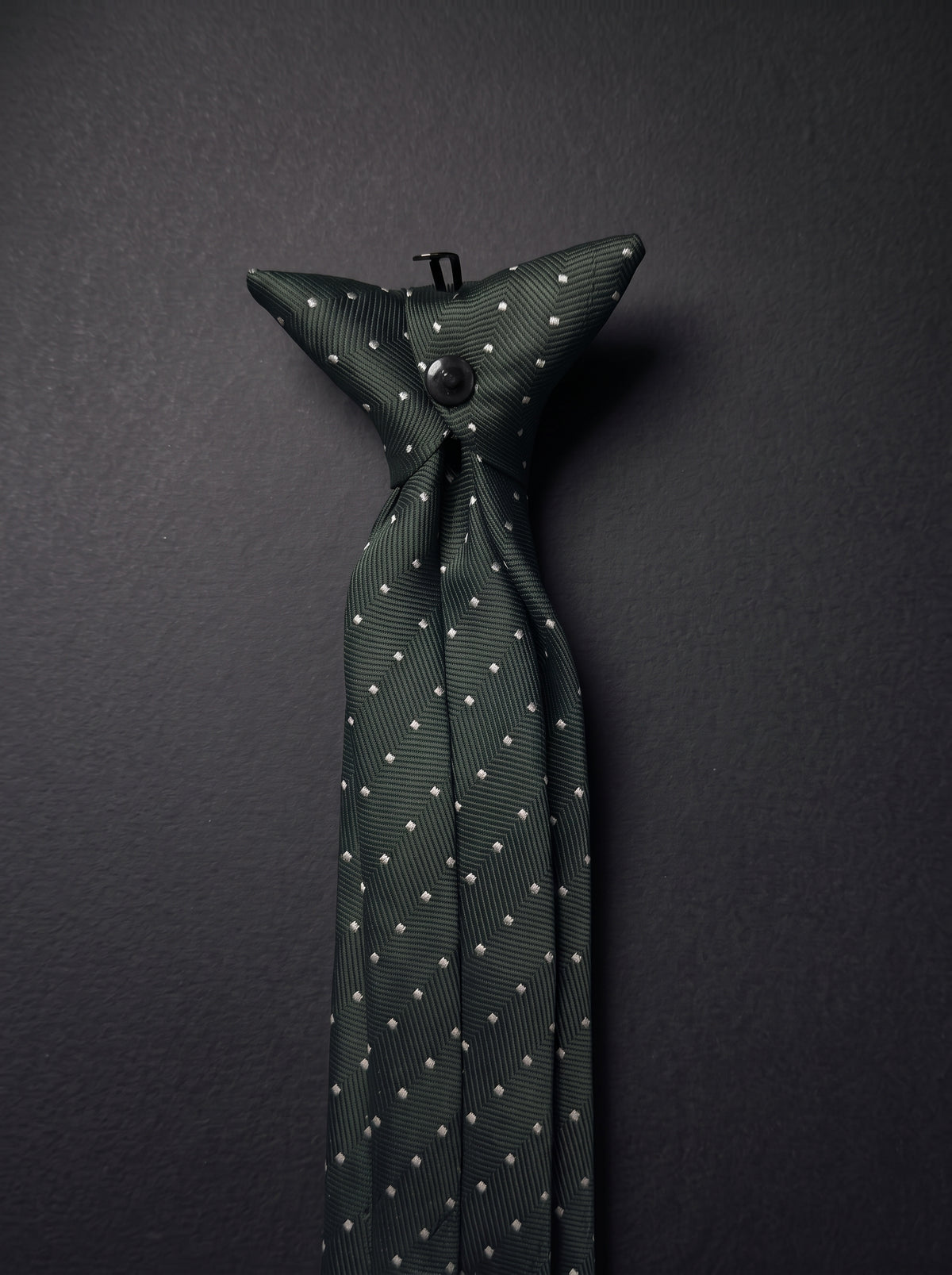The Micro Dot — Olive
Clip-On Tie