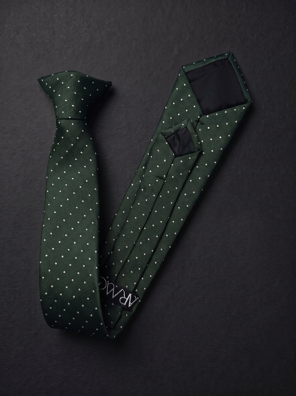 The Micro Dot — Olive
Clip-On Tie